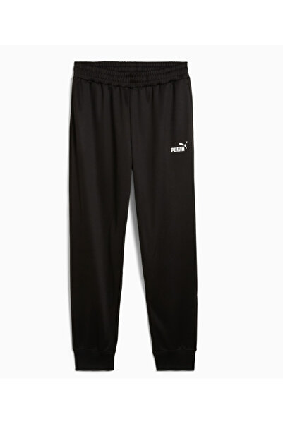 Puma Αριθμός ΕΣΣ. 1 Logo Poly Pants Ανδρικό Φούτερ Παντελόνι 682648-01 ΜΑΥΡΟ