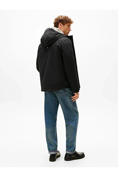 Tommy Hilfiger Tech Hooded Short Padded Jacket Erkek Mont MW0MW41363