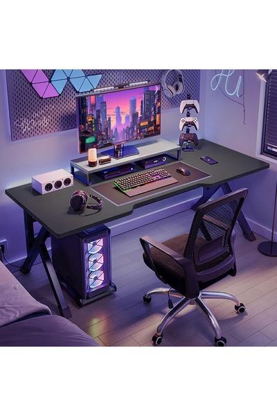 Topone1Topone1 Gaming desk, office desk, study desk, computer desk, learning desk, spacious design