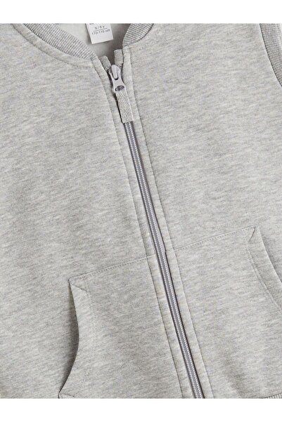 LC Waikiki Lcw Kids Boys' Zippered Crew Neck Vest