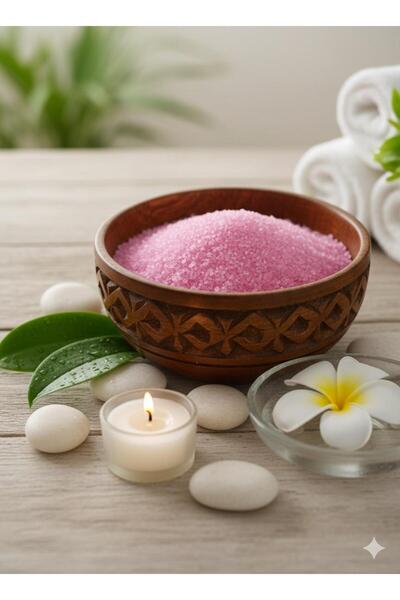 Bathqueen Pink Dream Manikür Pedikür Spa Banyo Tuzu 1000gr (EPSOM SALT)