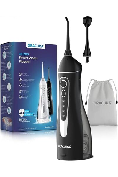 Oracura ® OC200 LITE Smart PLUS جهاز تنظيف الأسنان بالمياه