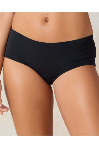 REDTAG Women Brown And Black Boy Leg Brief (2 Pack)