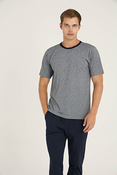 Etoile Men's O-Collar Pajama Set Comfortable Sleep Modern Design