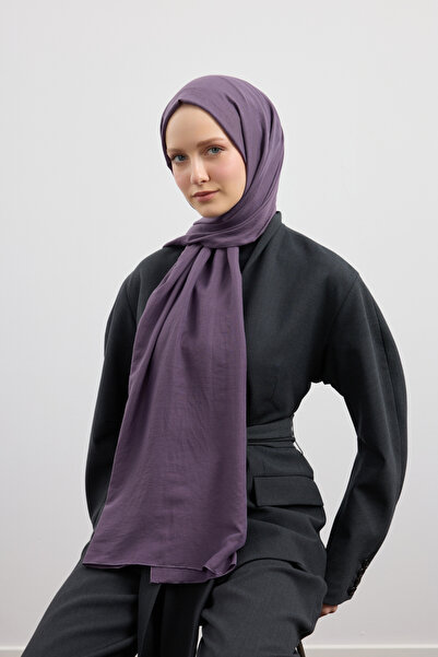 Qef Organic Crash Shawl Magenta