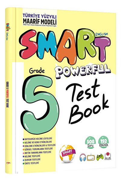 Smart English Grade 5 Powerful Test Book