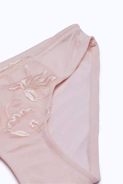 REDTAG Women Pink Floral Embroidery Bikini (Single)