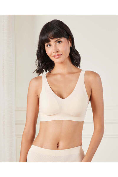 REDTAG Women Cream And Brown Comfort Shapewear Bra Set (Pack of 2)