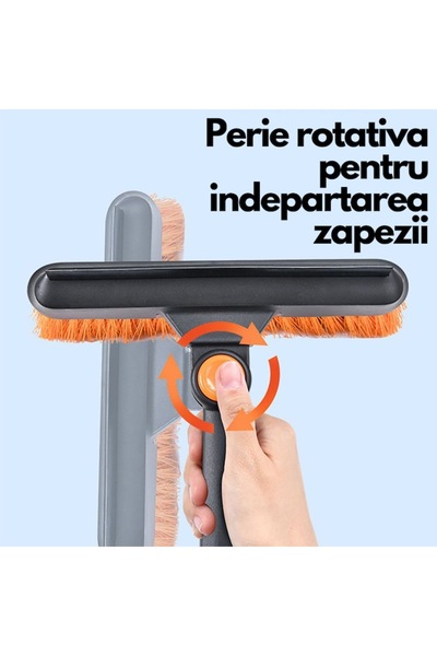 FONIX SnowMaster Ultra 3-in-1 Snow Removal Tool - Scraper, Shovel, Brush, Telescopic 100x25 cm