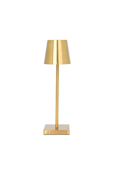 iTin Rechargeable LED Touch Table Lamp Q-LED46, 5W, 2600mAh Battery, Aluminum, IP20, Gold