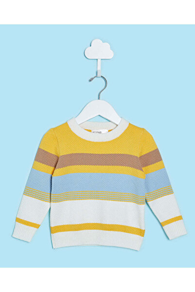 REDTAG سترة مخططة متعددة الألوان للأولاد الرضع