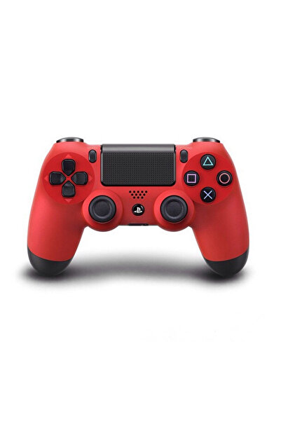 COOYA وحدة تحكم لاسلكية DualShock 4 لجهاز PlayStation 4 - أحمر ماجما