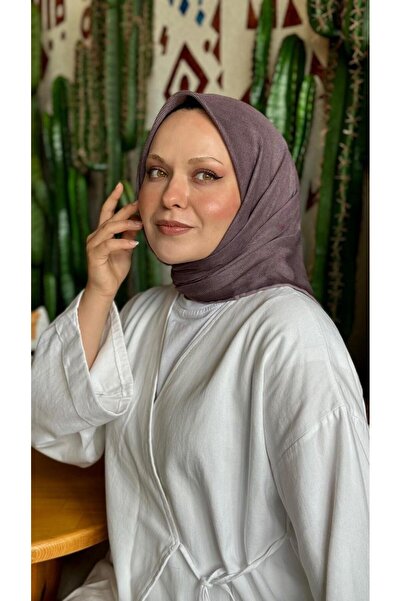 locella Soft Pamuk Eşarp Kakao-18