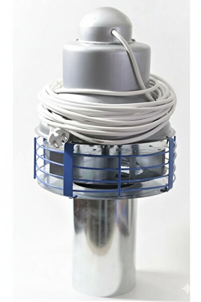 SeckinStore Baca Motoru, Baca Aspiratörü, Baca Fanı 10 mt Kablolu