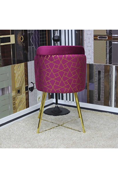 ARTA DOOR Alexa Burgundy Chairs, Gold Legs - Modern, HoReCa, Kitchen, Living Room, Office, Bedrooms, Hallways