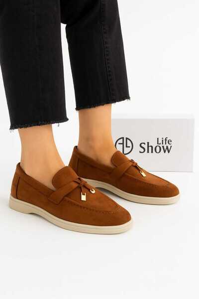 Sista Shoes Y.M.N Дамски мокасини от велур за ежедневно носене