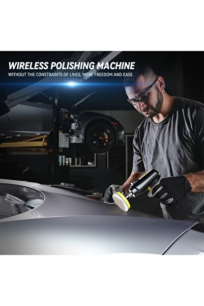 Generic Electric Cordless Car Polishing and Waxing Machine CP-01 | Portable Handheld Car Cleaning Machine
