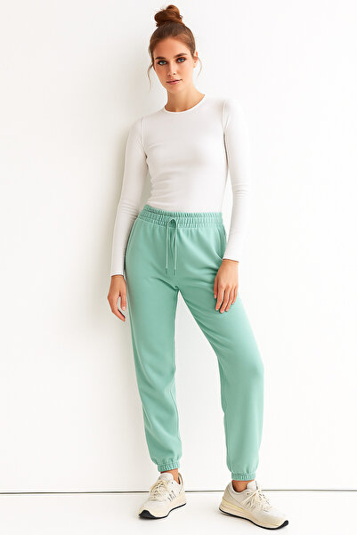 Rich Γυναικείο παντελόνι από 100% βαμβάκι με δύο κλωστές Basic