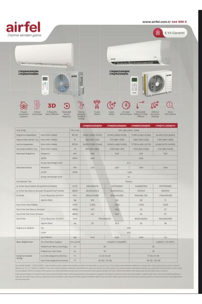 Airfel Vibe 12.000 btu split klima