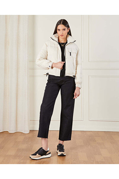 REDTAG Women Ivory Padded Jacket