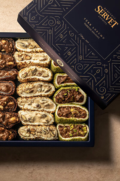 BERCEKIZ SERVET ŞEKERLEME Karışık Sarma Lokum 500 gr