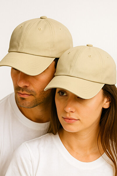 CapZone Vintage Unisex Hat with Distressed Wash – Adjustable Denim Sports Cap Cream