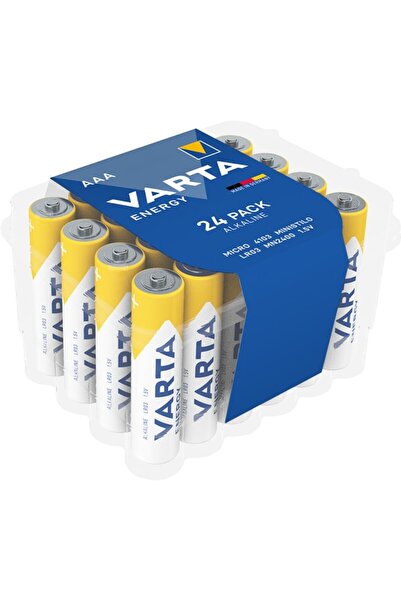 Varta Baterii alcaline AAA Energy, 24 bucati