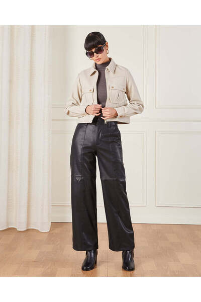 REDTAG women Cream Zip-Front Detailed Jacket