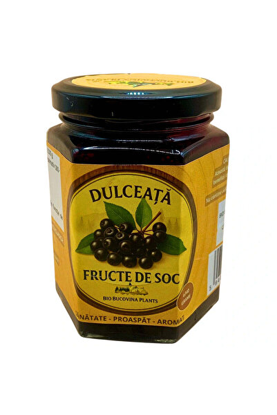 Bio Bucovina Plants Elderberry jam