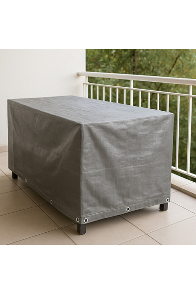 içel çadır غطاء حماية للأثاث - 260x160x80 - مقاوم للماء، حماية من الشمس - قما...