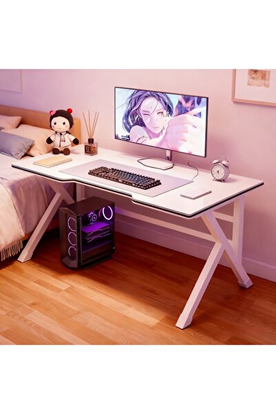 Topone1Topone1 Gaming Desk, Home Office Desk, Computer Desk, Suitable for Game Rooms and Study Rooms