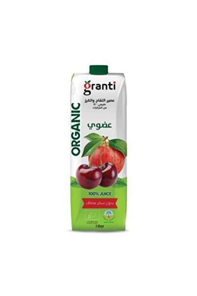 YABANEEZ ORGANIC APPLE & BLACK CHERRY JUICE "GRANTI" (CARTOON OF 12 PACKS)