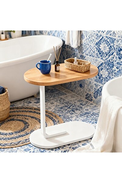 Topone1Topone1 C-shaped side table, coffee table, sofa side table, bedside table, balcony side table