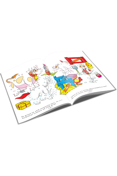 unicart Carte uneste punctele cu desene de la ferma