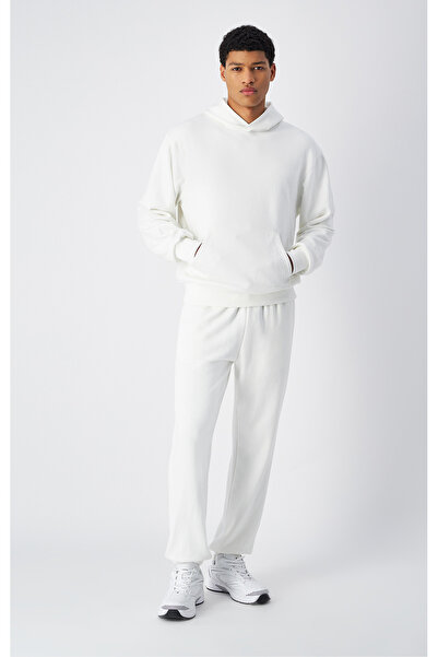 Champion Eco Future Elastic Cuff Pants White Men's Sweatpants - 220759-Ww048