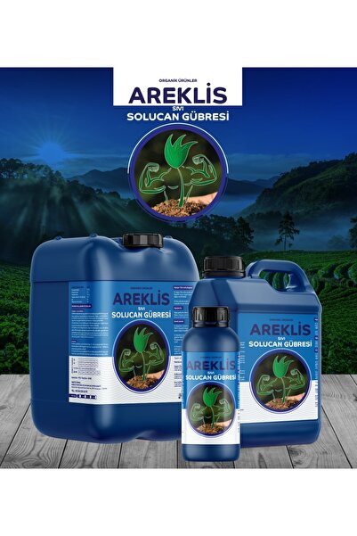 AREKLİS Bakteri Katkılı Sıvı Solucan Gübresi