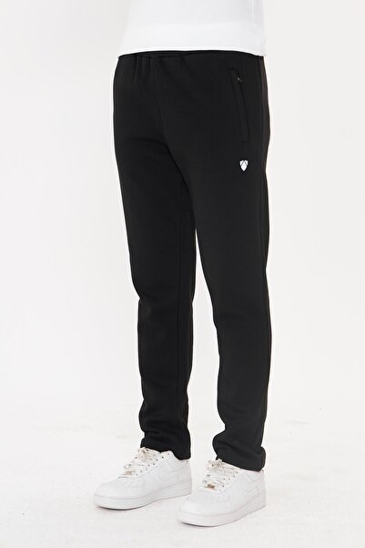 Marco Ferry Ανδρικό χειμερινό παντελόνι 3 νημάτων μαύρο 201302-S