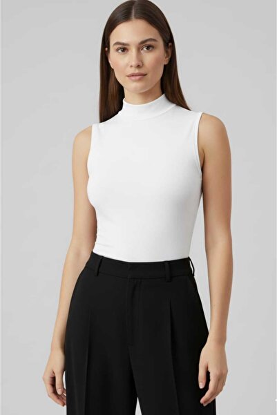 ns nirvana secret Women's White Sleeveless Body