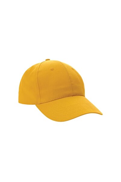 RONIC Cairo cap, recycled cotton, 6-panel, Velcro closure, one size, unisex, yellow