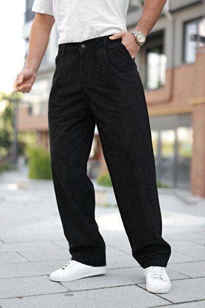 Viyamo Muške baršunaste široke pantalone