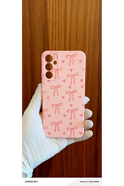 Newon غطاء حماية لهاتف سامسونج جالاكسي A24 مطبوع عليه شريط/فيونكة