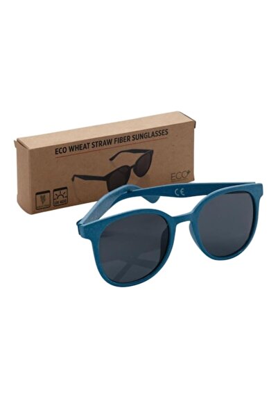 RONIC Wheat Sunglasses - Wheat Fiber, UV400, Unisex, Blue