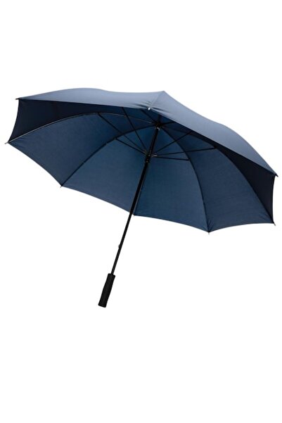 RONIC Men's storm-resistant umbrella, Ronic, RPET 190T, 130 cm, blue