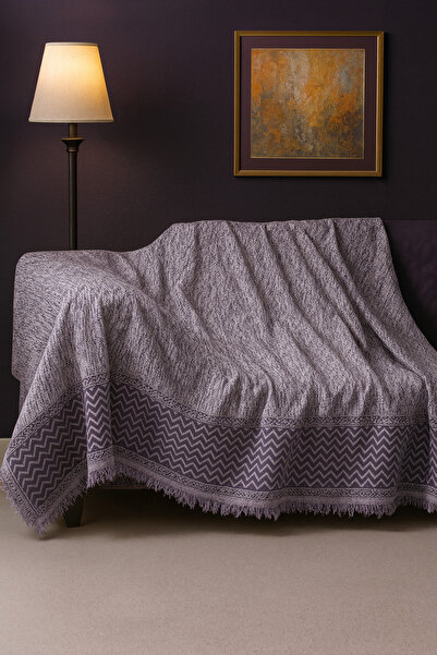 fa collection desing 100% Cotton Luxury Non-Slip Sofa Cover| Sofa Shawl| Multi-Purpose Cover