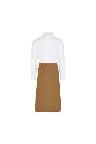 RONIC X Elegance Kitchen Apron - (100% cotton, 100x78 cm, unisex, brown)