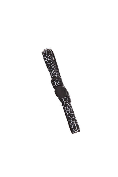 Pawise Sptrns Cat Collar Black and White (121316) Marble Pattern