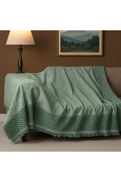 fa collection desing 100% Cotton Luxury Non-Slip Sofa Cover| Sofa Shawl| Multi-Purpose Cover