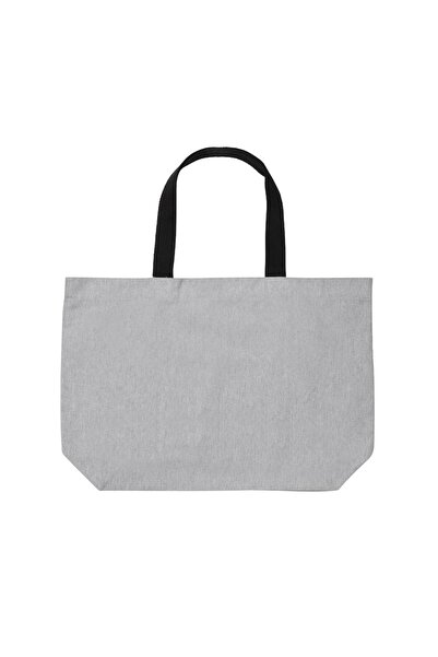 RONIC Sonia Shopping Bag - Undyed Recycled Cotton, 41x4x57 cm, Gray
