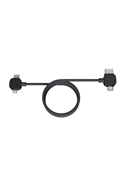 RONIC X Stockton 65W 4-in-1 Magnetic Charging & Data Cable, 120 cm, Black