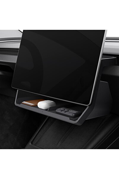 Spigen منظم تخزين أسفل الشاشة لسيارة Tesla موديل Y 2025 (Juniper) وModel 3 20...